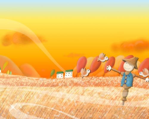 小学秋季的隐喻句