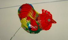 大公鸡上房顶歇后语