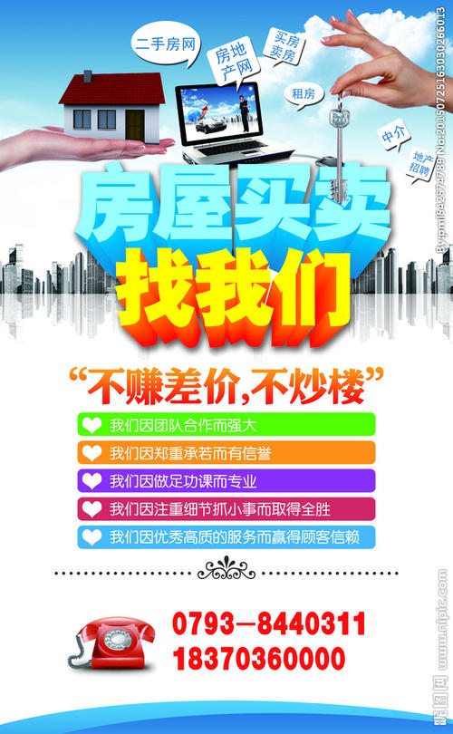 房地产中介口号