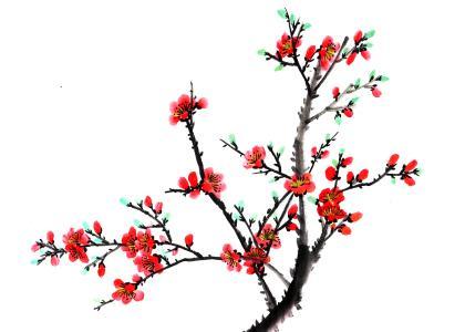 描述梅花的比喻句