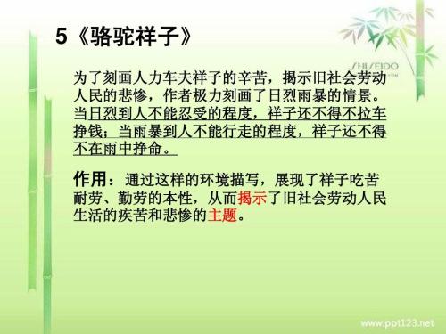 描述骆驼的寓言