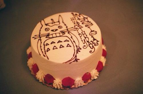 70岁生日蛋糕的祝福