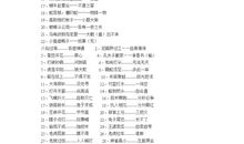 中考常考歇后语