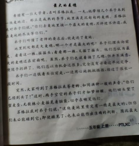 关于大雨的寓言