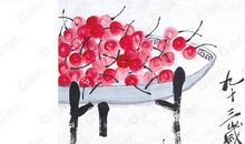 壁画上的樱桃歇后语