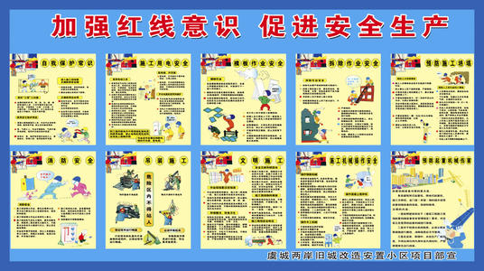 安全，质量和环保意识标语