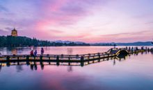 西湖风景的比喻句