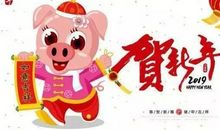 2019新年短信祝福语大全
