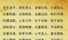 四季的谚语和俗语