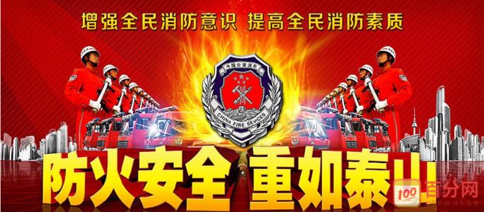 选择消防安全标语