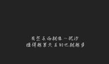 描写人沧桑的句子