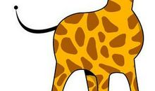 描写长颈鹿比喻句