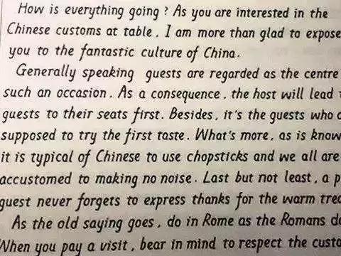 初中英语作文通用句