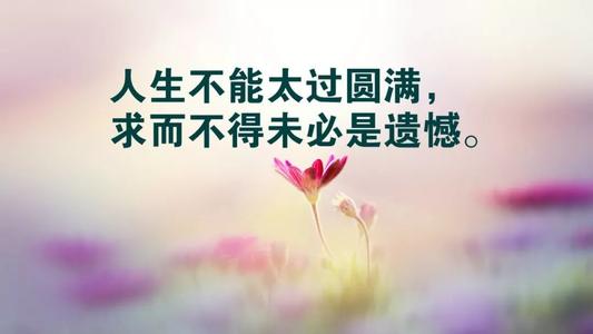 朋友圈中的简洁句子