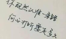 单身的句子说说心情