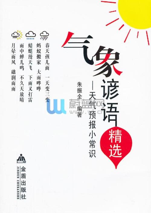 关于天气预报的谚语