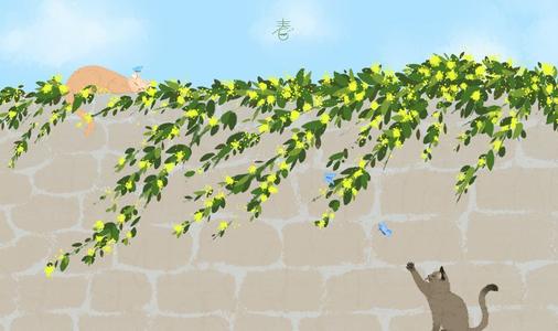 描述春天的拟人化句子