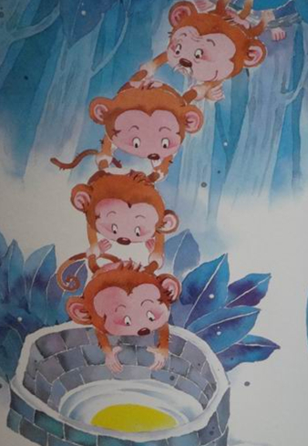 中秋节的月亮寓言