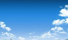 描写蓝天白云的句子