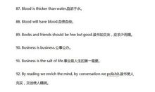 关于文明的英文谚语