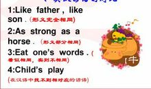 与健康相关的英语谚语