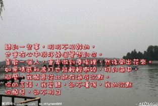 微信个性谈心情