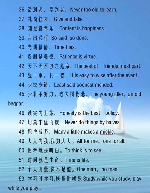 关于团队合作的英语谚语