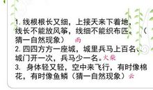 三年级的比喻句