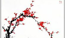 梅花拟人句子