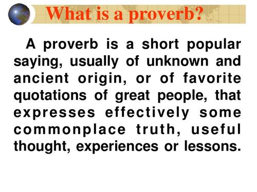 关于互助的英语谚语