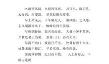 民间钓鱼谚语大全