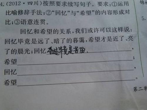 句子中使用什么