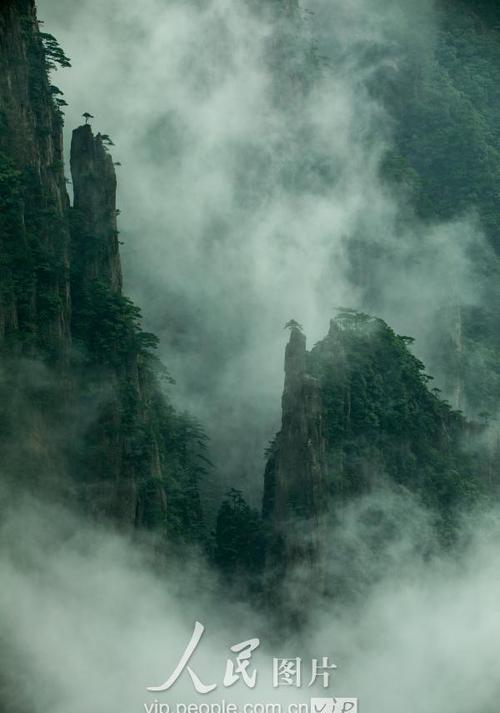 黄山云雾的隐喻句