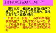 小学简单的比喻句