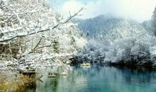 描写冬天景色的好段