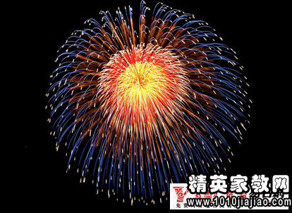 烟花比喻是美丽的