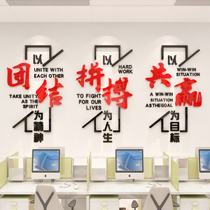 企业团结进取的企业文化口号