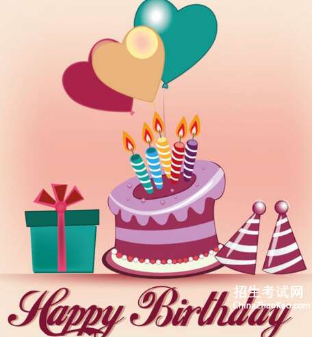 母亲祝福孩子的生日