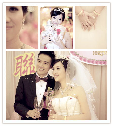 姐妹们快乐的婚礼