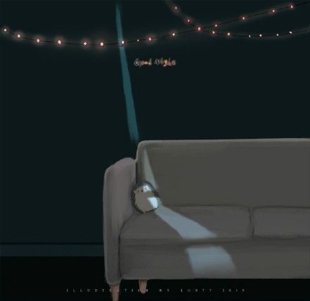 谈论在深夜醒来