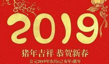 2019年猪年春节祝福语精选，愿你一年更比一年好！