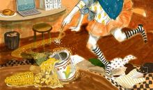 给孩子一个温暖的家