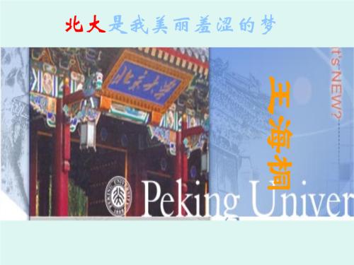 北京大学是我美丽而sh的梦想