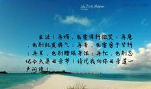 关于坚持的优美语句