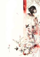 醉酒的镜子，醉酒的树木之美，是世界上最不可保留的