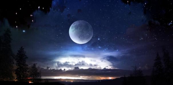 描述秋天的月亮的成语