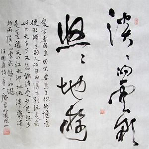 王国贞：淡淡的云游