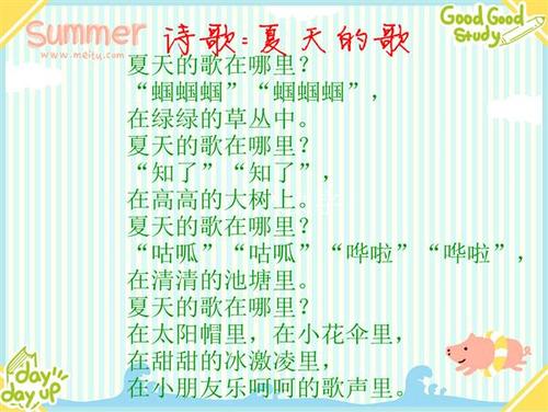 关于夏天的声明