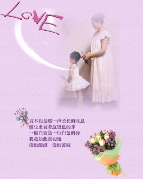 赞美母亲的现代诗歌