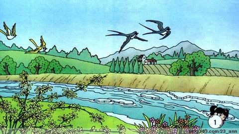 简单的春季句子